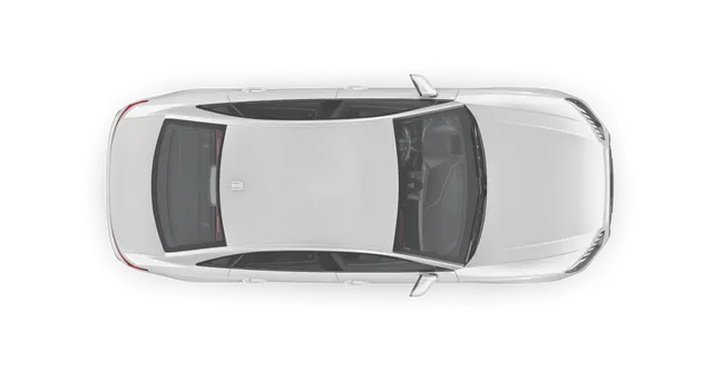 Car top view
