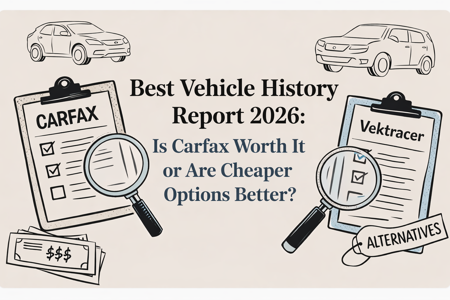 Best Vehicle History Report: Carfax vs Cheaper Alternatives (Save Money in 2026)